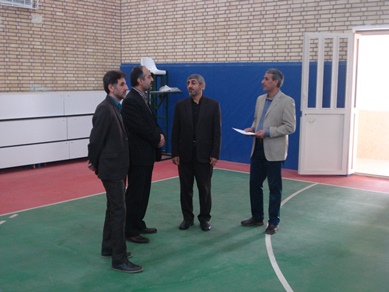 بازدید مدیرکل دیوان محاسبات استان از مجموعه ورزشی دانشگاه جامع علمی کاربردی استان