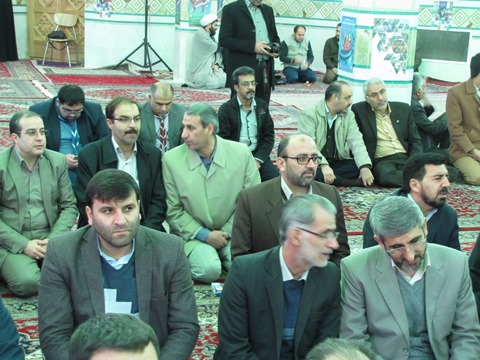 حضور کارکنان دیوان محاسبات استان در گلزارشهداء