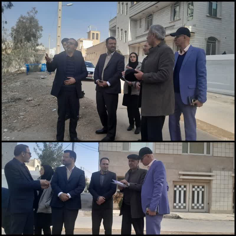 بازدید نظارتی مدیرکل دیوان محاسبات استان سمنان از فرآیند واگذاری املاک اداره کل راه و شهرسازی
