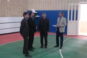 بازدید مدیرکل دیوان محاسبات استان از مجموعه ورزشی دانشگاه جامع علمی کاربردی استان